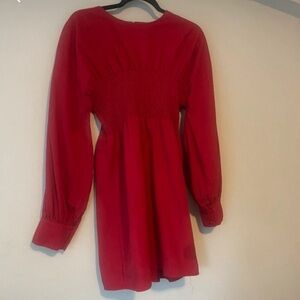 Red dress with billow arms- bought on asos years ago